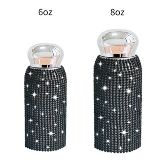 Hot Sales Luxury Shining Bling Rhinestone Diamond Crystal Water Bottle Stainless Steel Vacuum Insulated